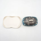 Winter Night Butter Dish