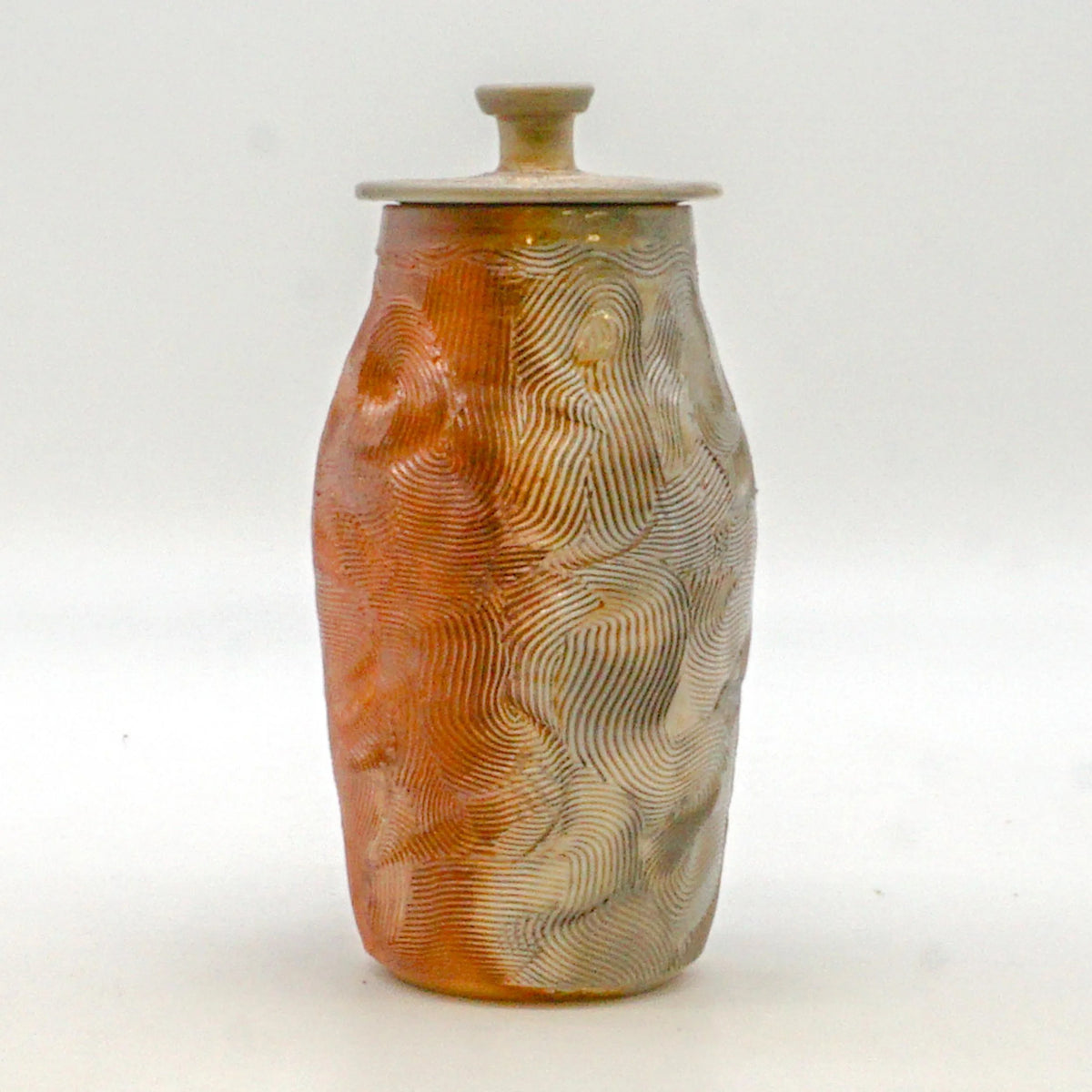 Wood Fired Grooved Jar