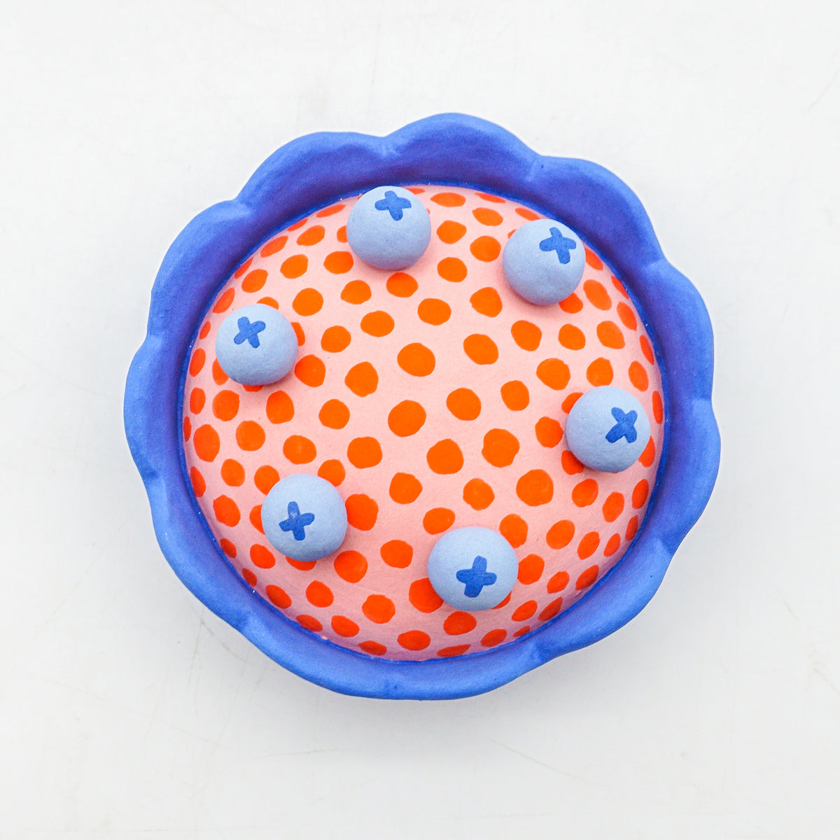 Blueberry Wall Cake