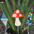 Glass Plant Stakes & Ceramic Planters