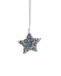 Polka Dot Star Ornament