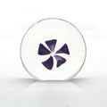 Purple Floral Disk
