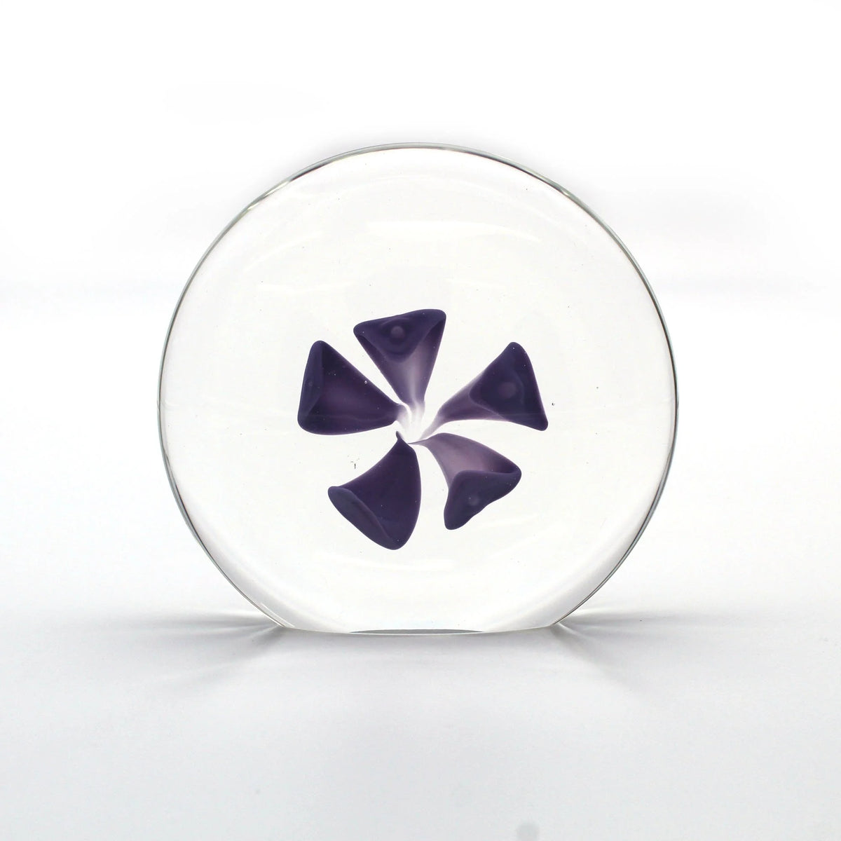 Purple Floral Disk