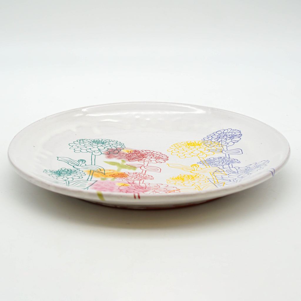 Zinna Large Dinner Plate