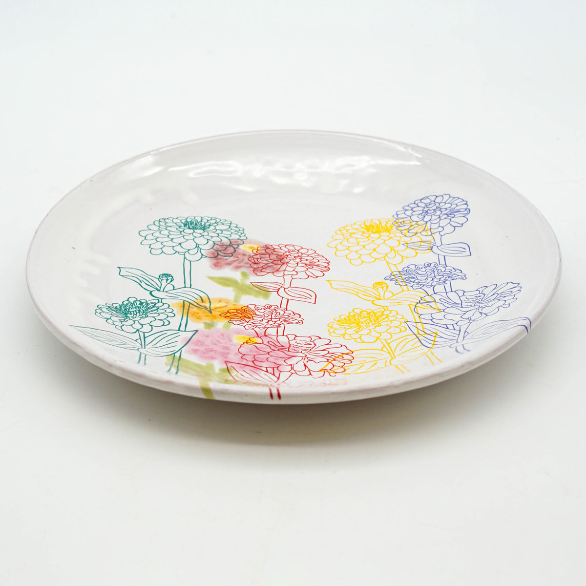 Zinna Large Dinner Plate