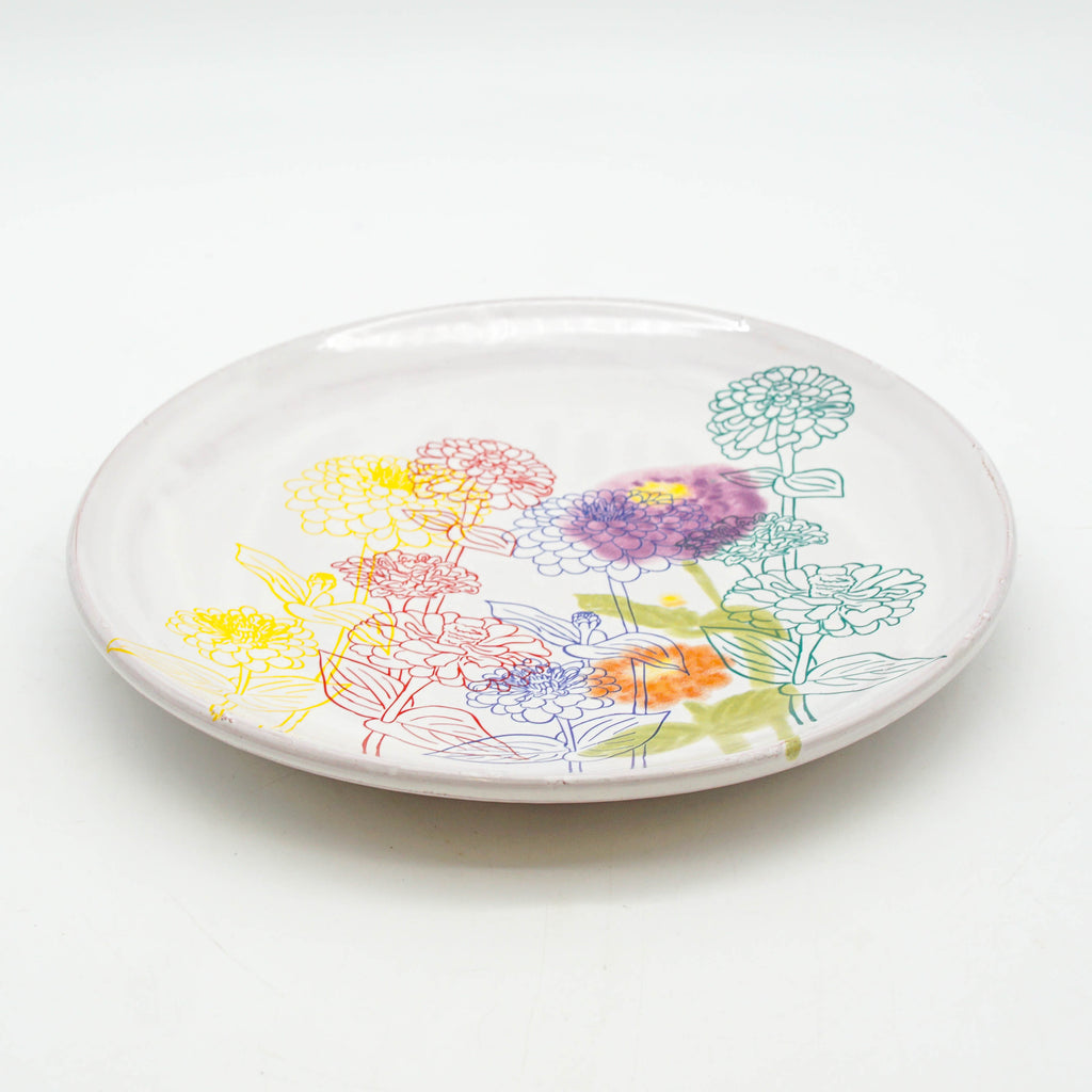 Zinna Medium Dinner Plate