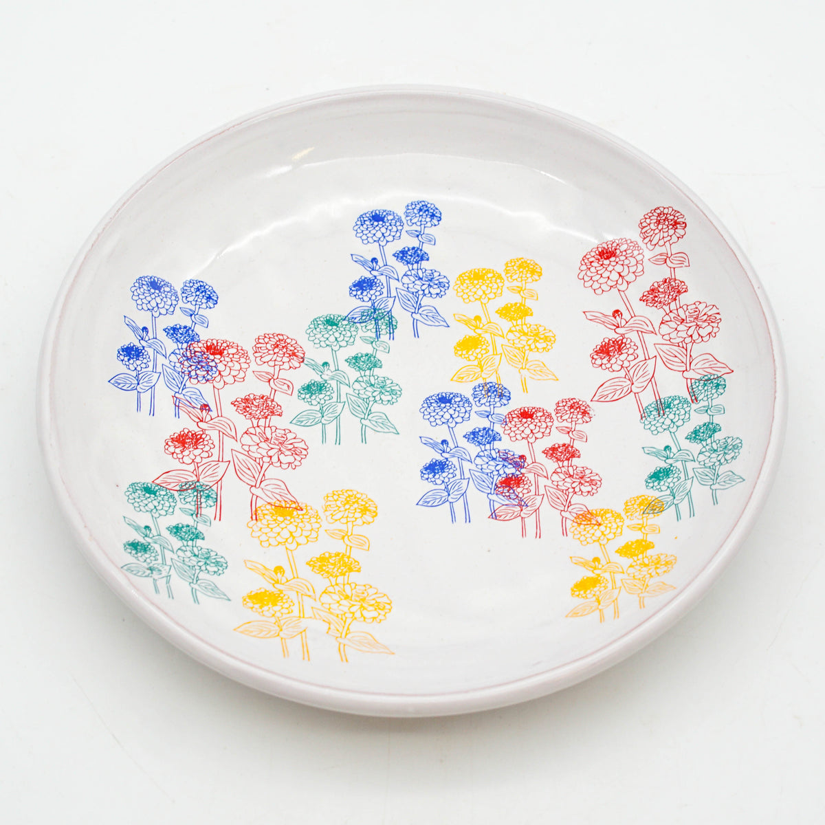 Zinna Salad Plate 1