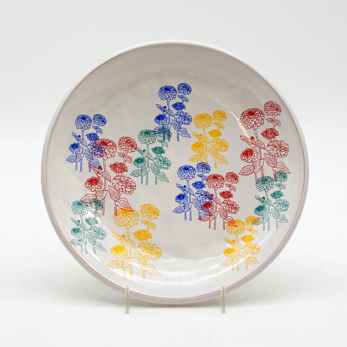 Zinna Salad Plate 1