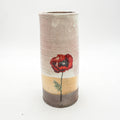 Vase - Brown Poppies