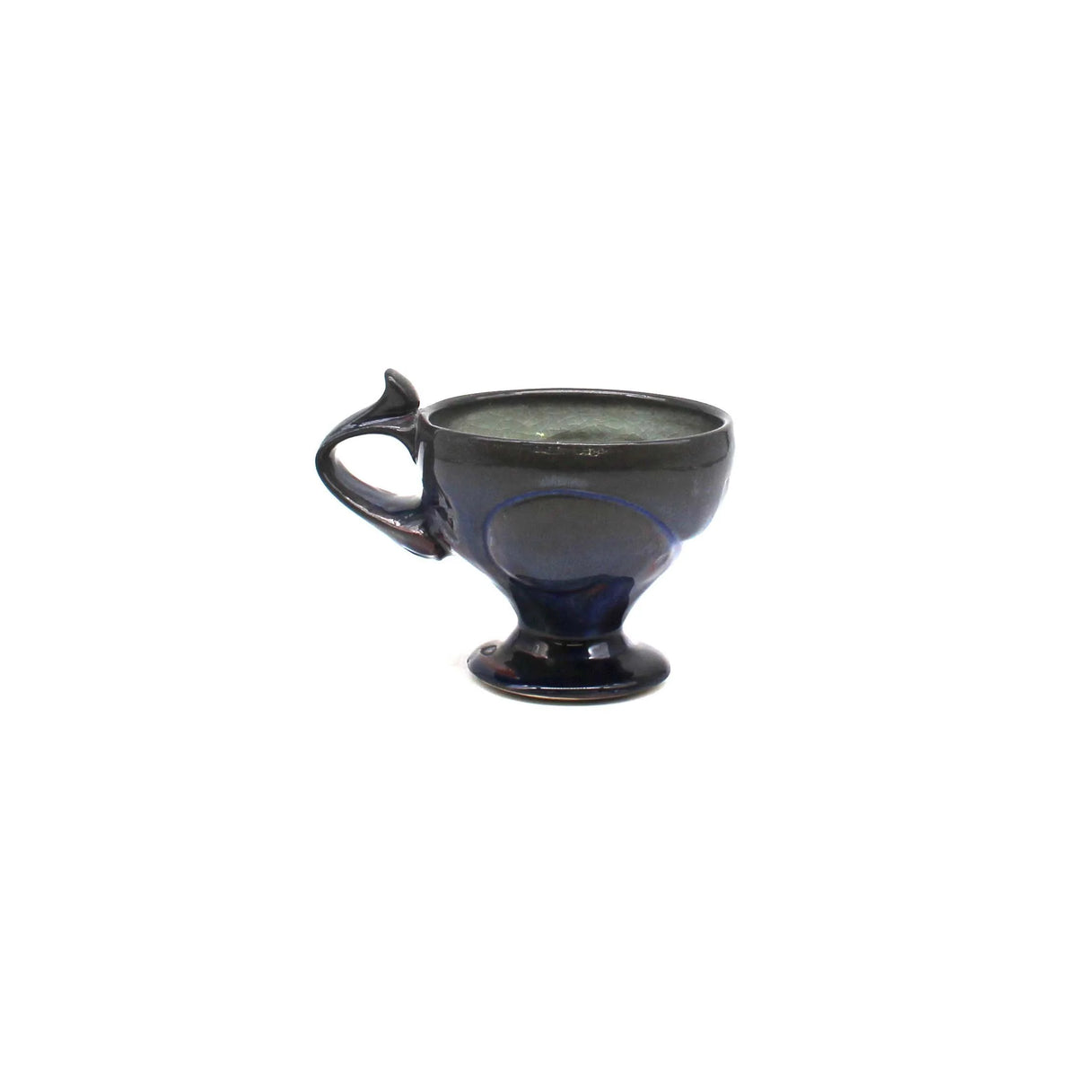 Blue Latte Wave Cup