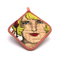 Potholder: Every Rose Has Its Thorns