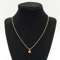 Circle Necklace - Pink