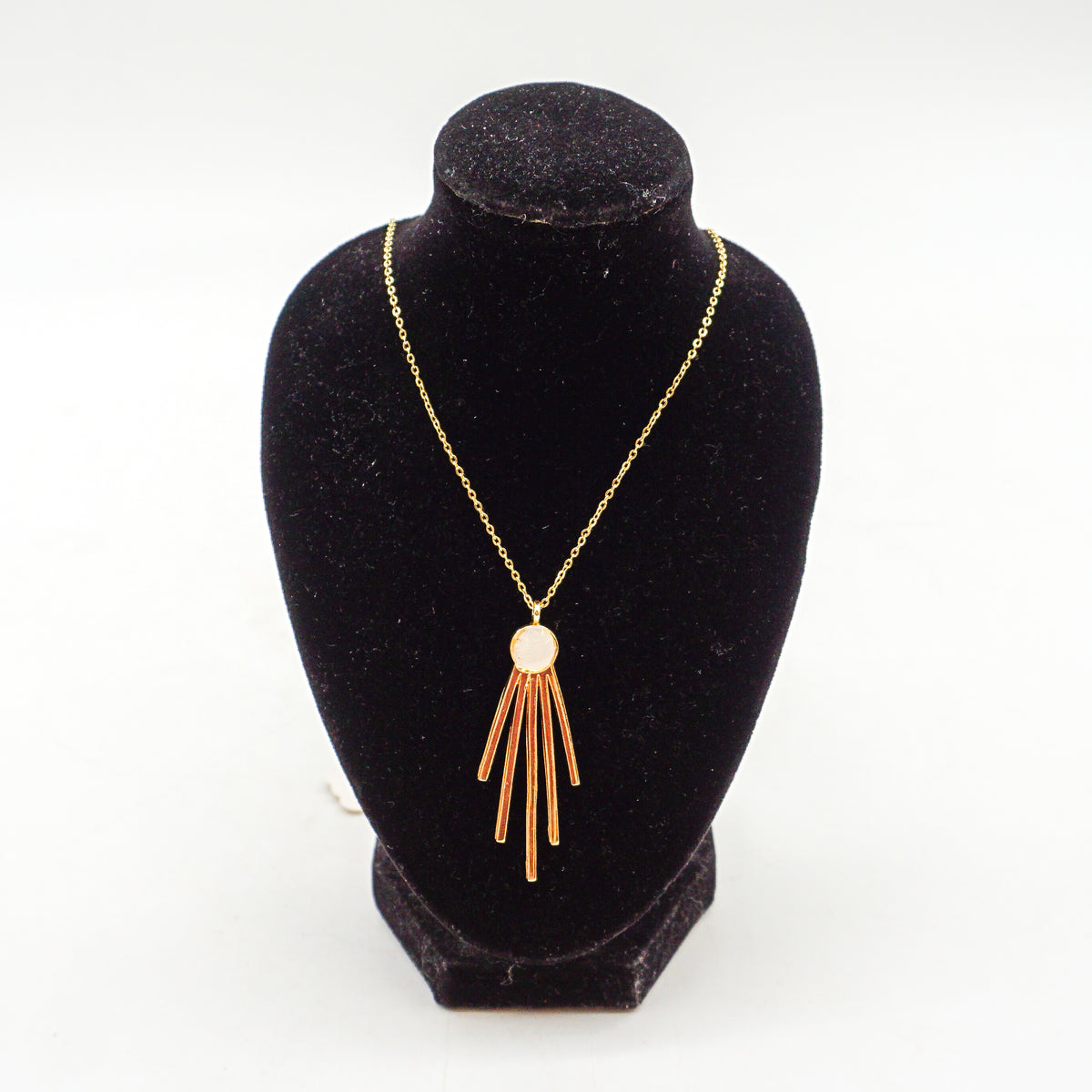 Fridged Necklace - Natural