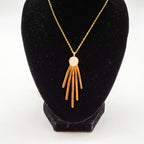 Fridged Necklace - Natural