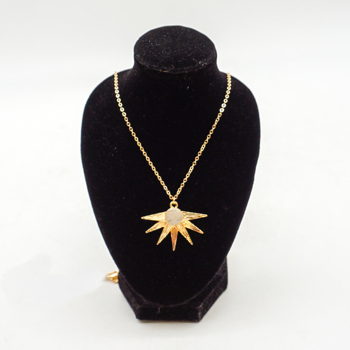 Sun Raze Necklace - Natural