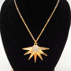 Sun Raze Necklace - Natural