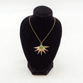 Sun Raze Necklace - Green