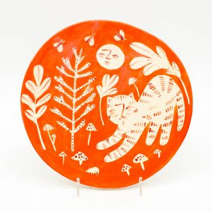 Forest Cat Plate