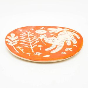 Forest Cat Plate