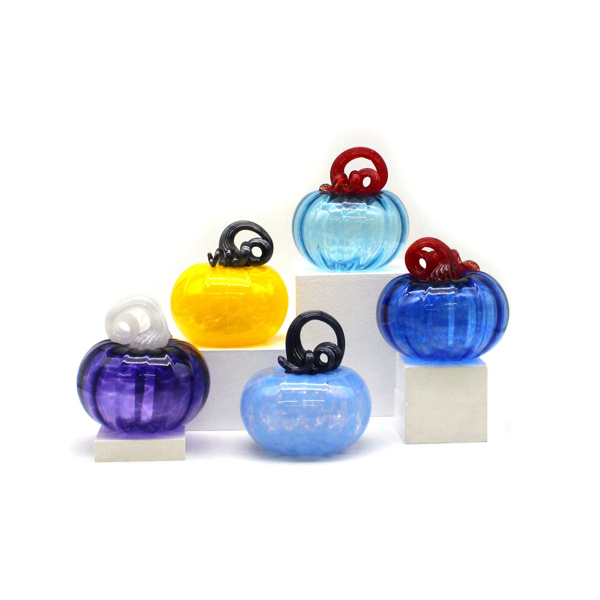 Glass Pumpkin - Sports Team Colors