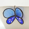 Butterfly Planter Hangers - Light Blue & Blue