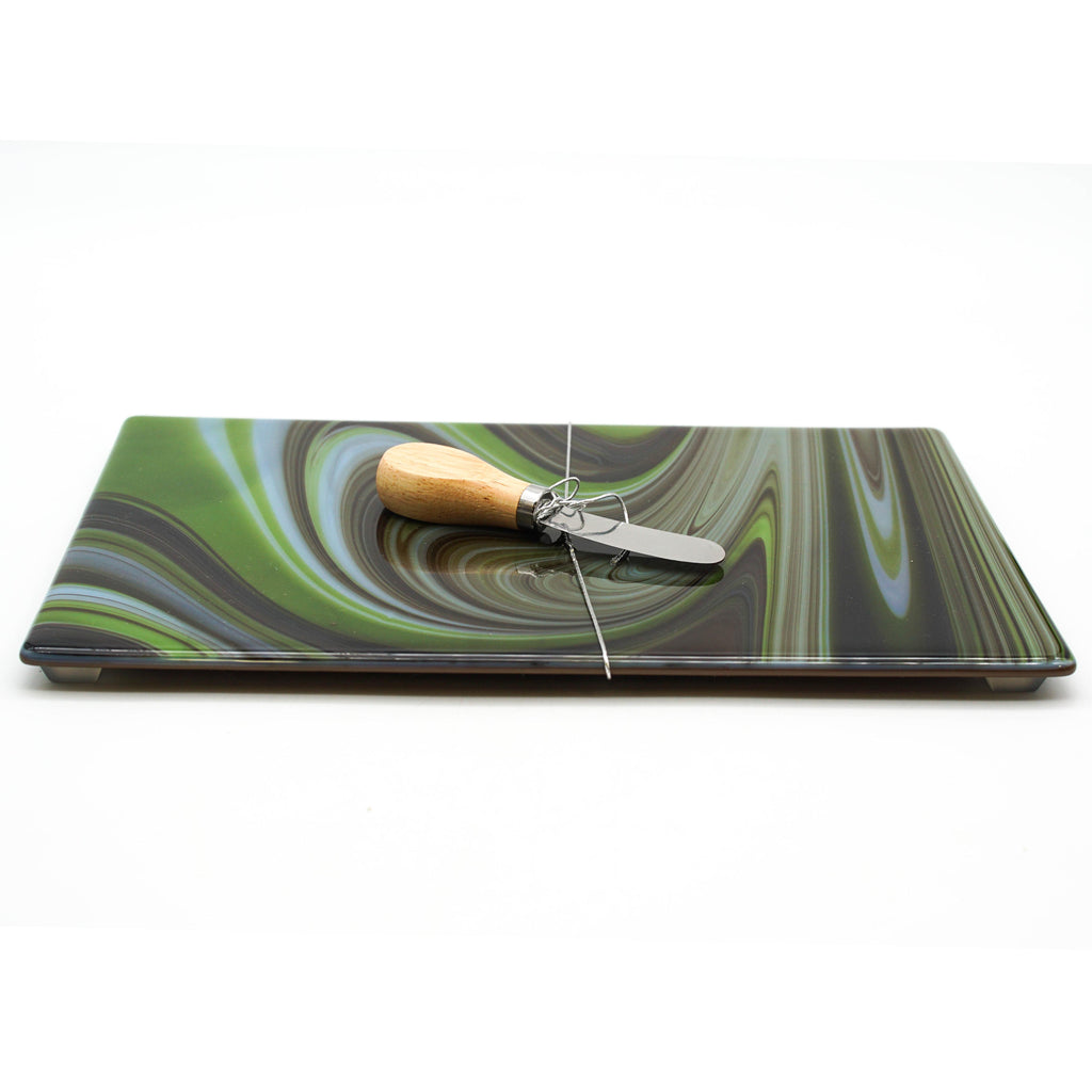 Large Charcuterie Board - Dubai Chocolate Swirls