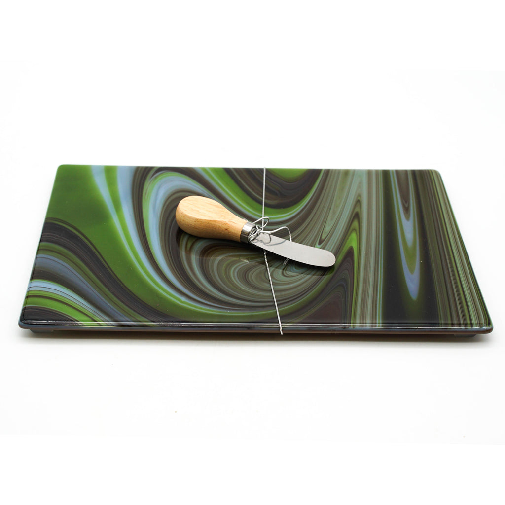 Large Charcuterie Board - Dubai Chocolate Swirls