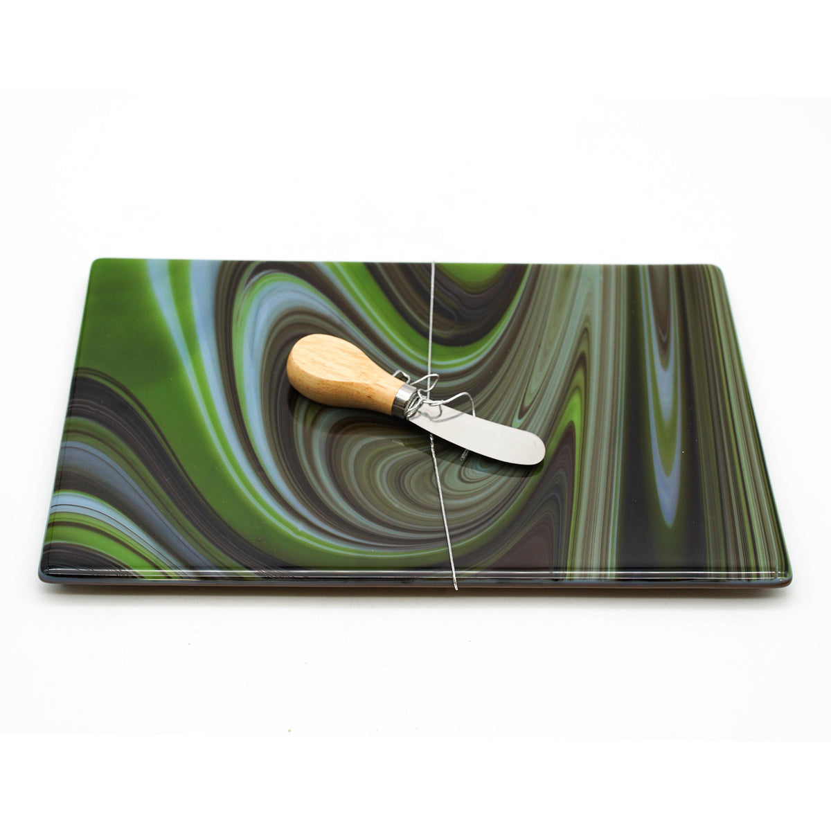 Large Charcuterie Board - Dubai Chocolate Swirls