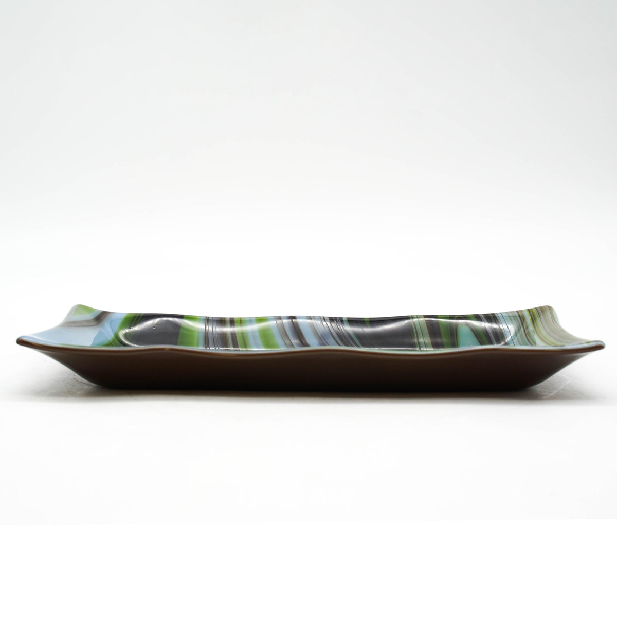 Large Platter - Dubai Chocolate Swirls