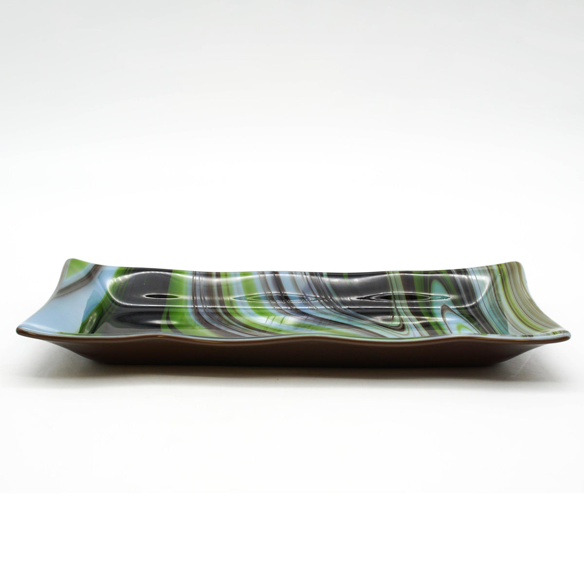 Large Platter - Dubai Chocolate Swirls