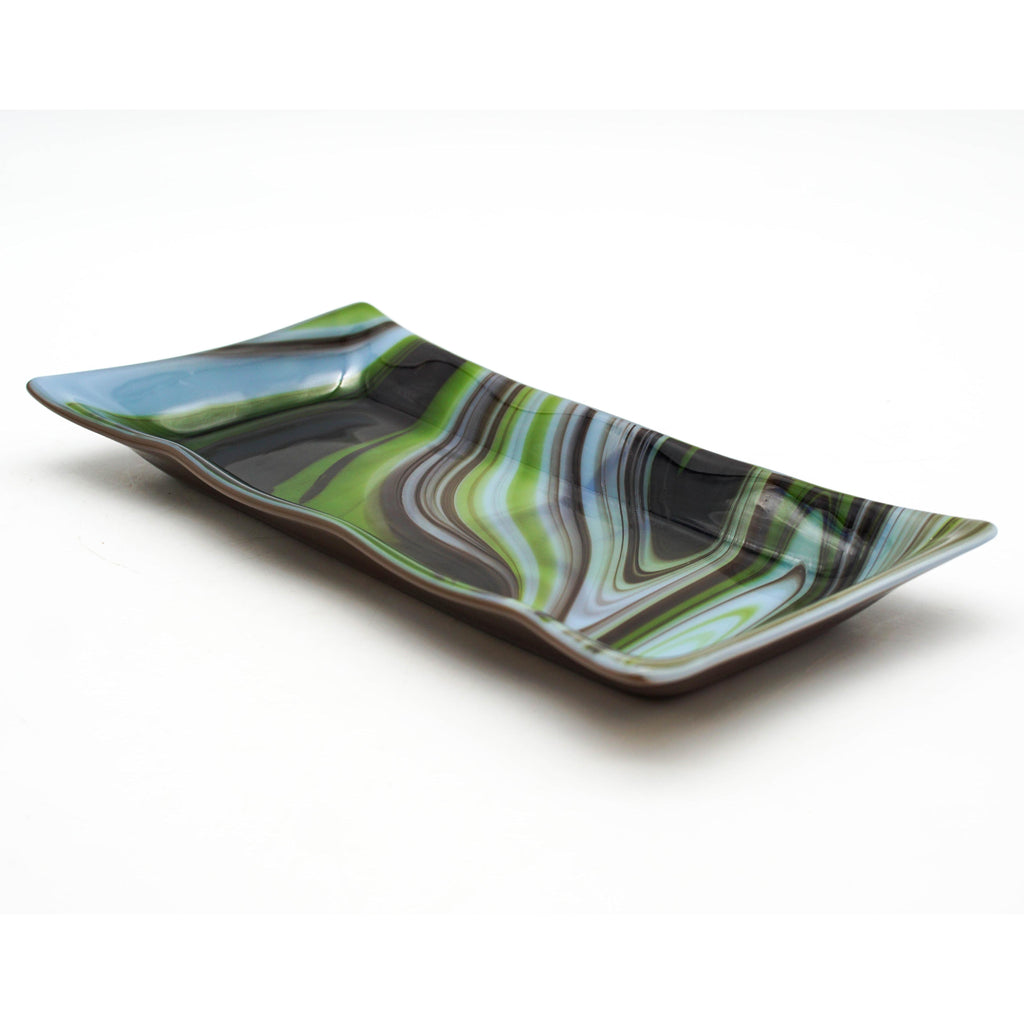 Large Platter - Dubai Chocolate Swirls