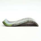Small Spoon Rest - Dubai Chocolate Swirls