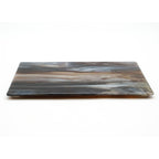 Large Charcuterie Board - Brown, Grey, White Swirls
