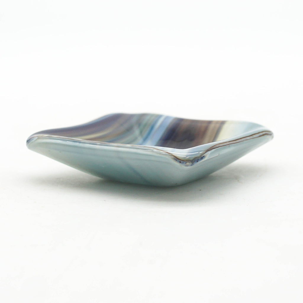 Small Dish - Brown, Grey, White Swirls