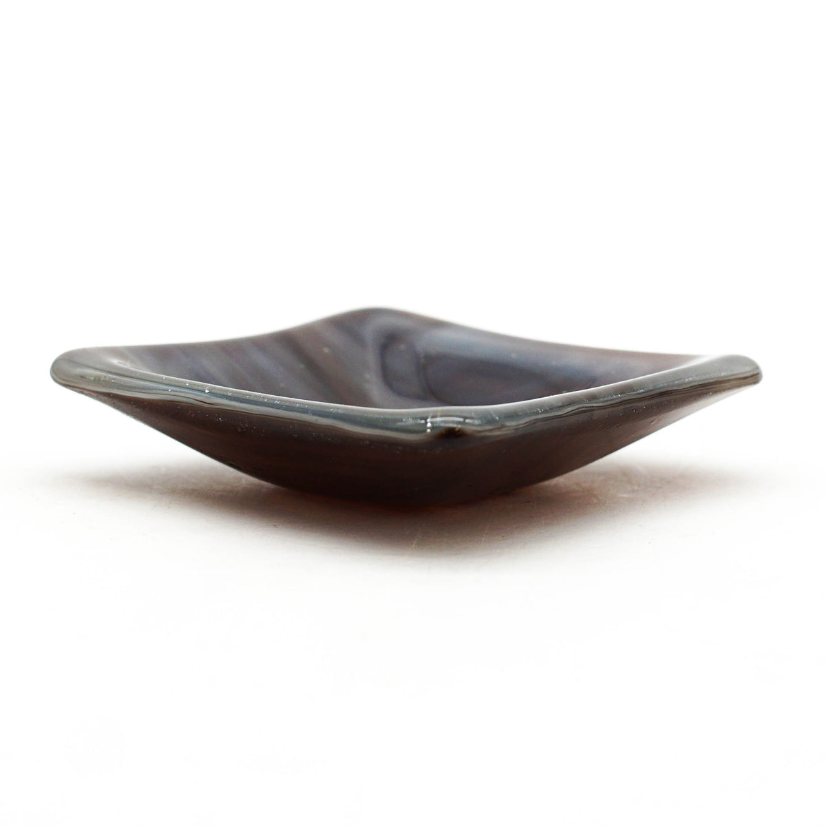 Small Dish - Brown, Grey, White Swirls 2