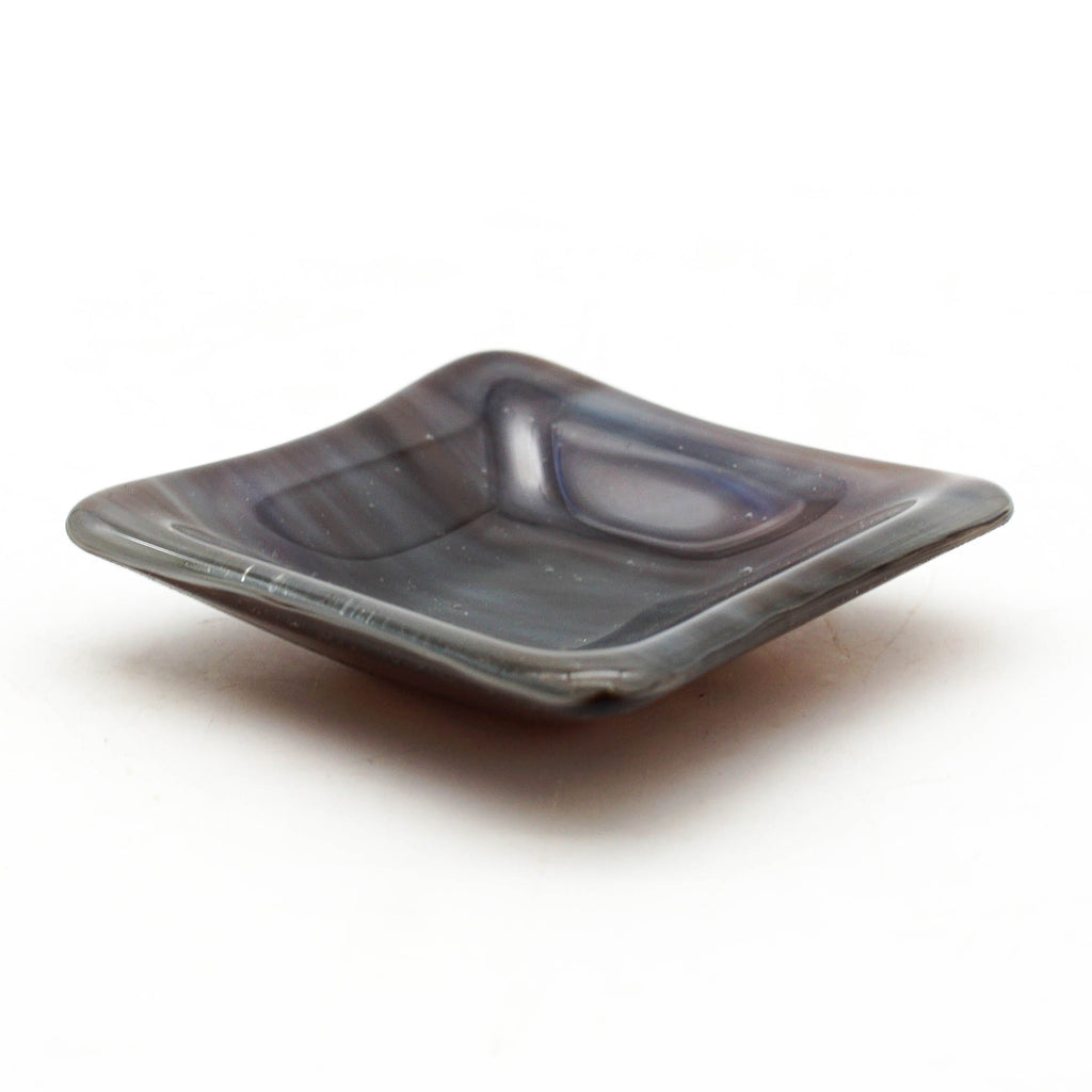 Small Dish - Brown, Grey, White Swirls 2