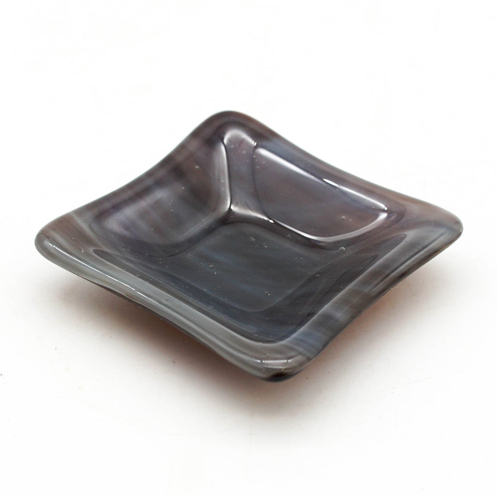 Small Dish - Brown, Grey, White Swirls 2