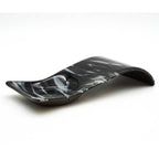 Large Spoon Rest - Black and White Swirls