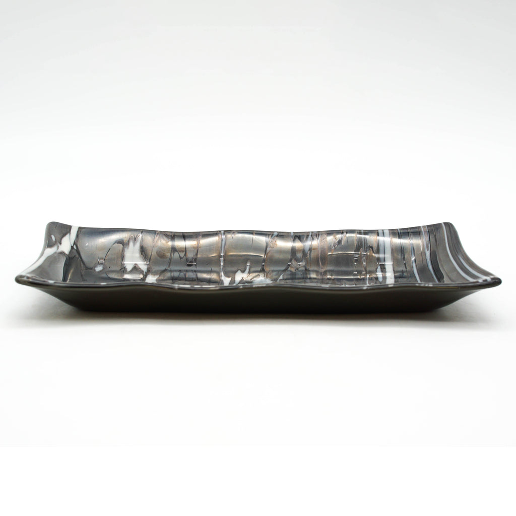 Large Platter - Black and White Spirit