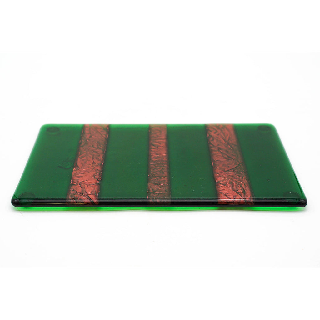 Small Charcuterie Board - Green and Royal Red