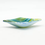 Small Dish - Clover, Blue and White Swirl