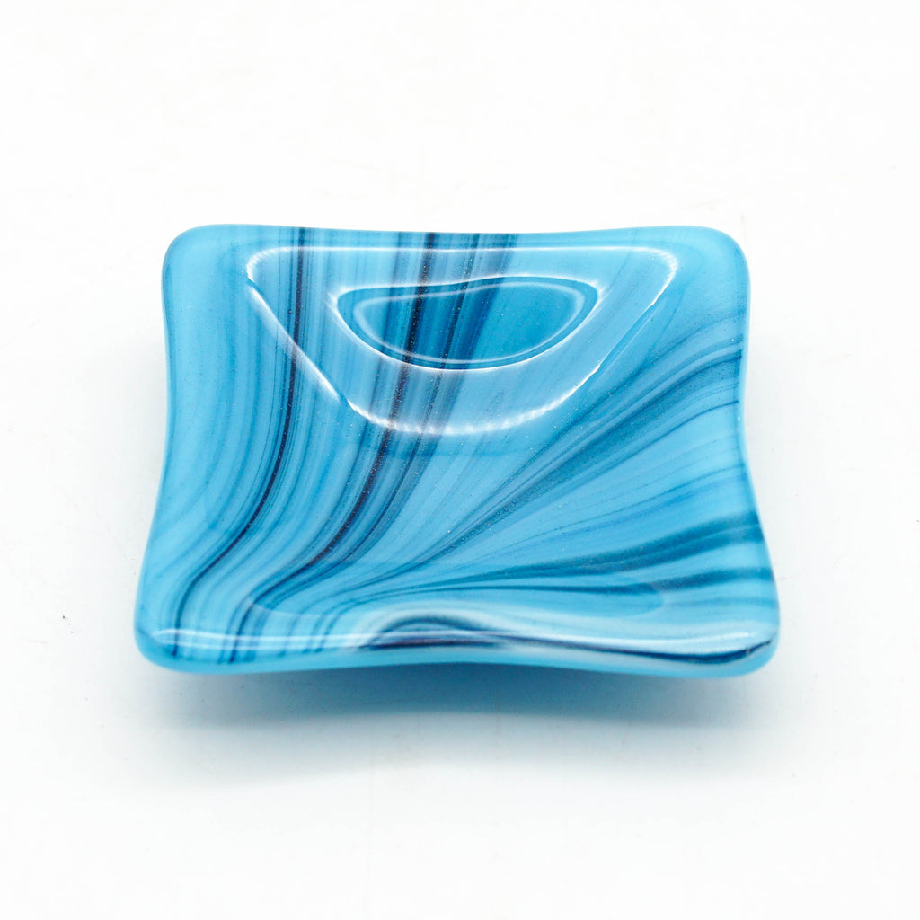 Small Dish - Shimmering Blues