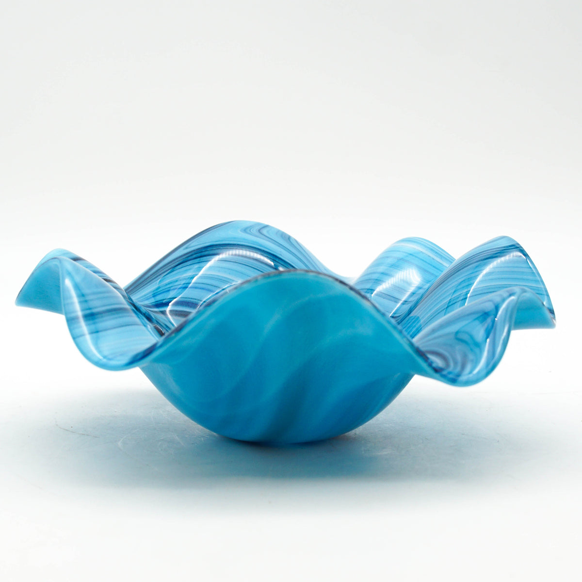Wavy Bowl - Shimmering Blues