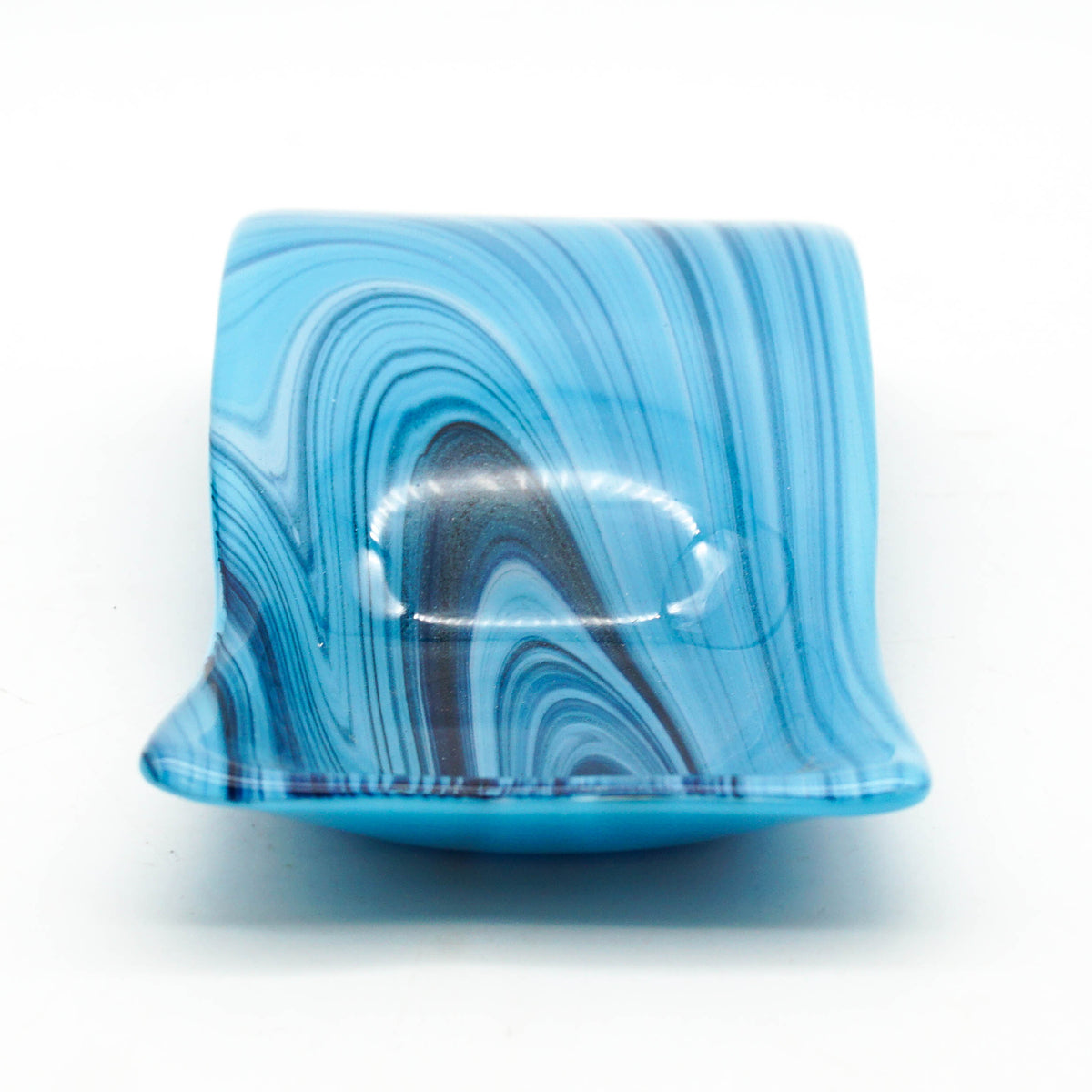 Large Spoon Rest - Shimmering Blues