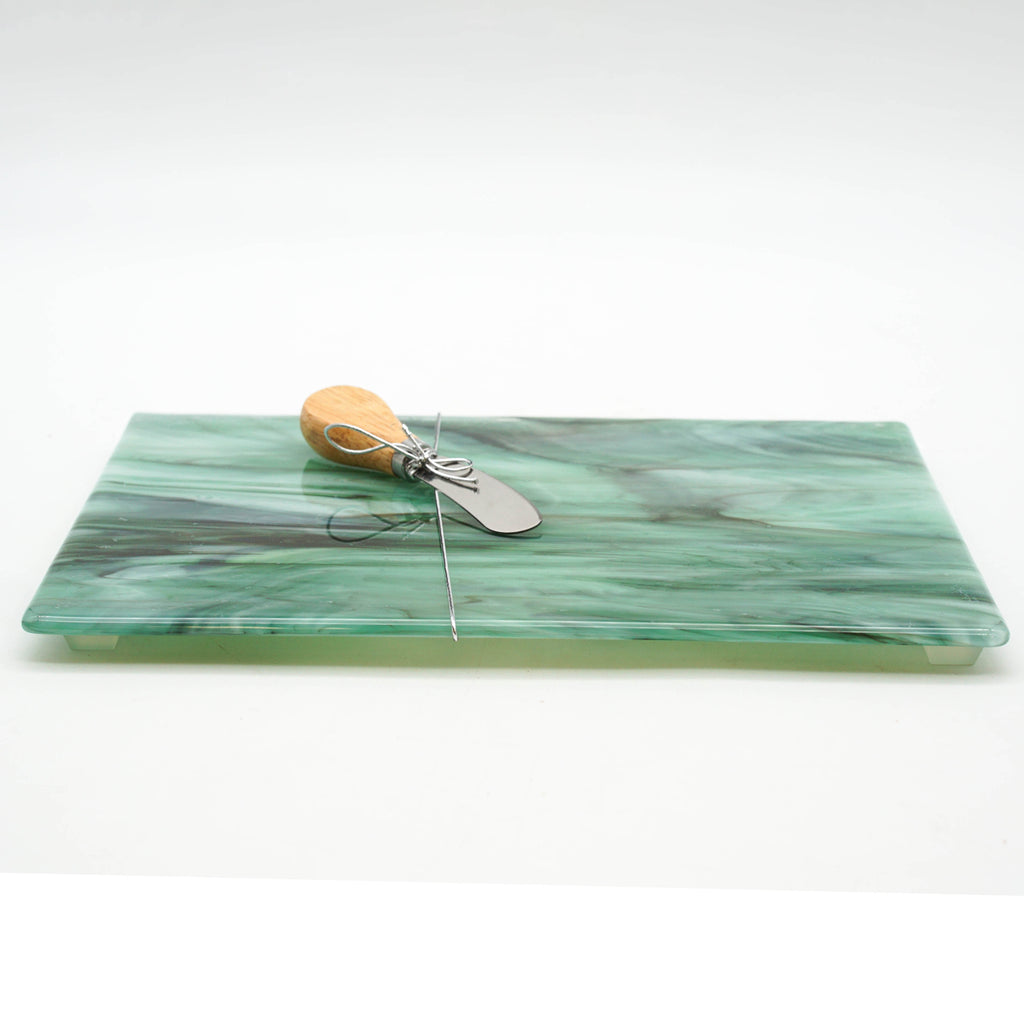 Large Charcuterie Board - Green and Brown
