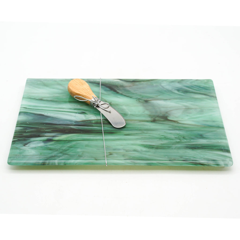Large Charcuterie Board - Green and Brown