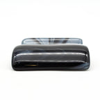 Small Spoon Rest - Black and White Swirls