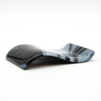 Small Spoon Rest - Black and White Swirls
