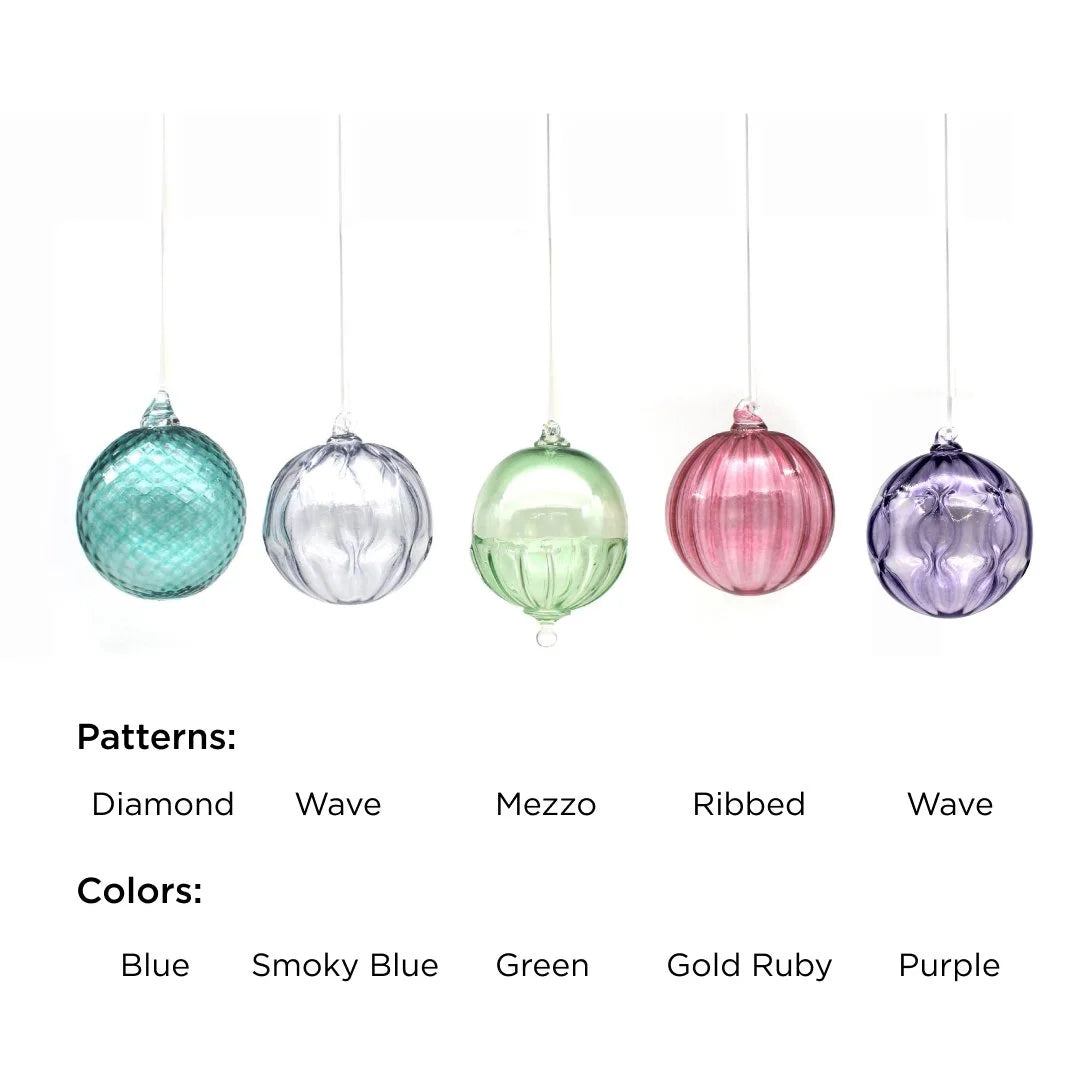 Handmade Glass Ornaments