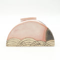 Pink and Black Vase
